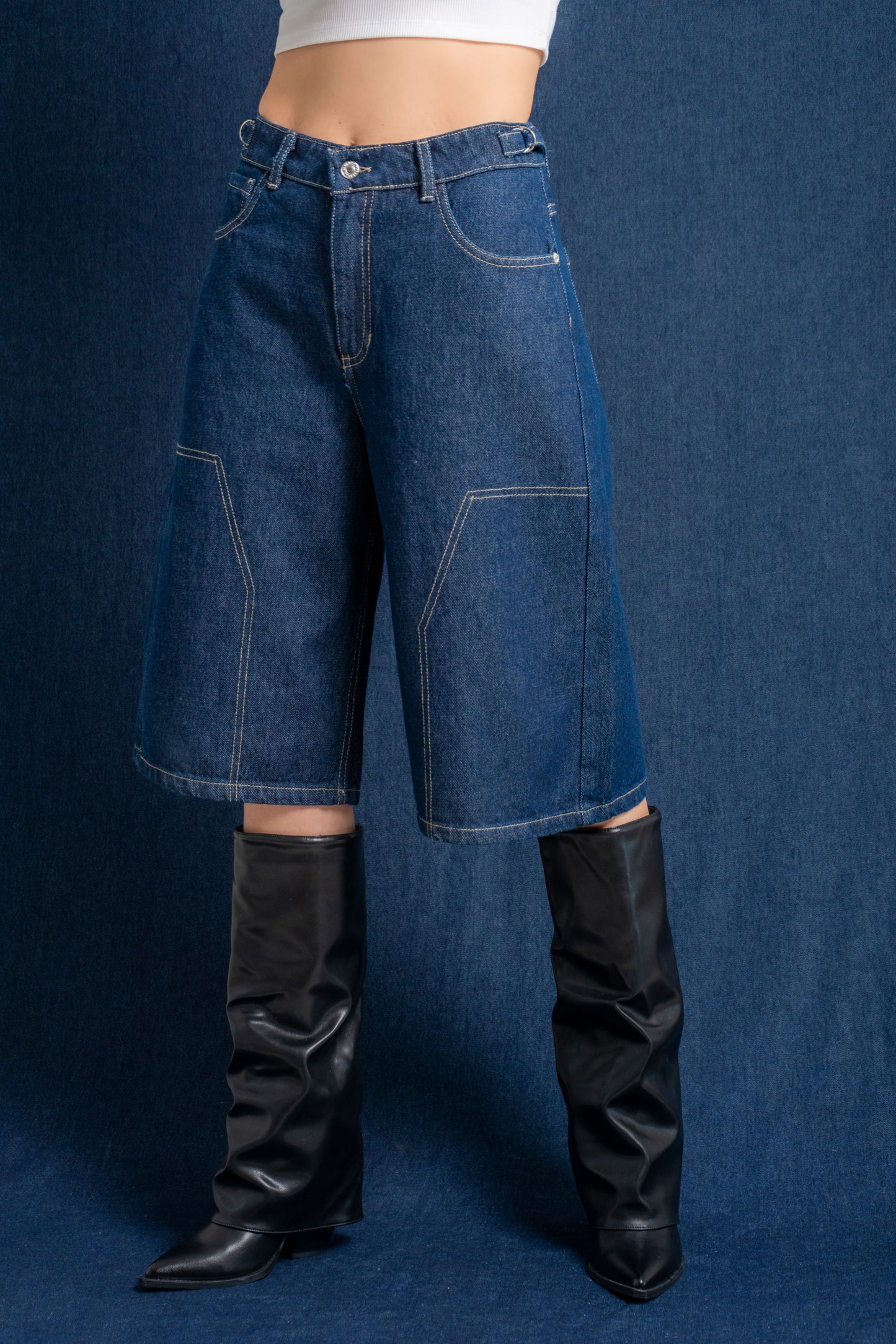 BHV BERMUDA DENIM AJUSTABLE 7632