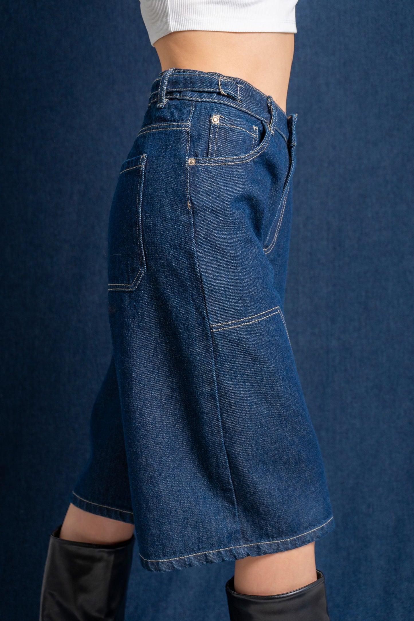 BHV BERMUDA DENIM AJUSTABLE 7632