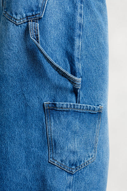 BHV FALDA DENIM MIDI 7139