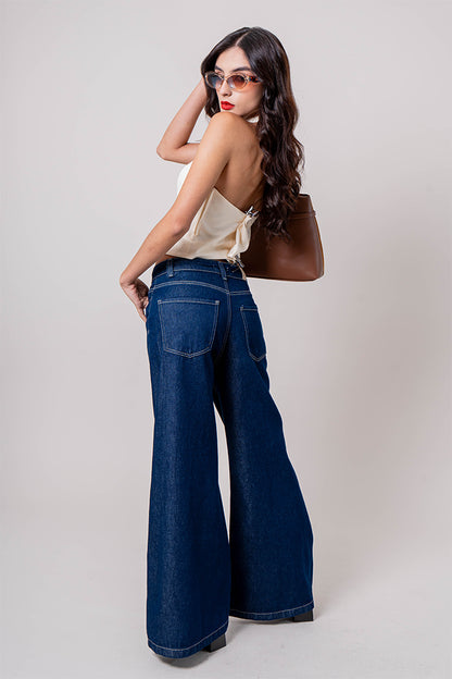 JEANS CINTURA AJUSTABLE G-M 7630