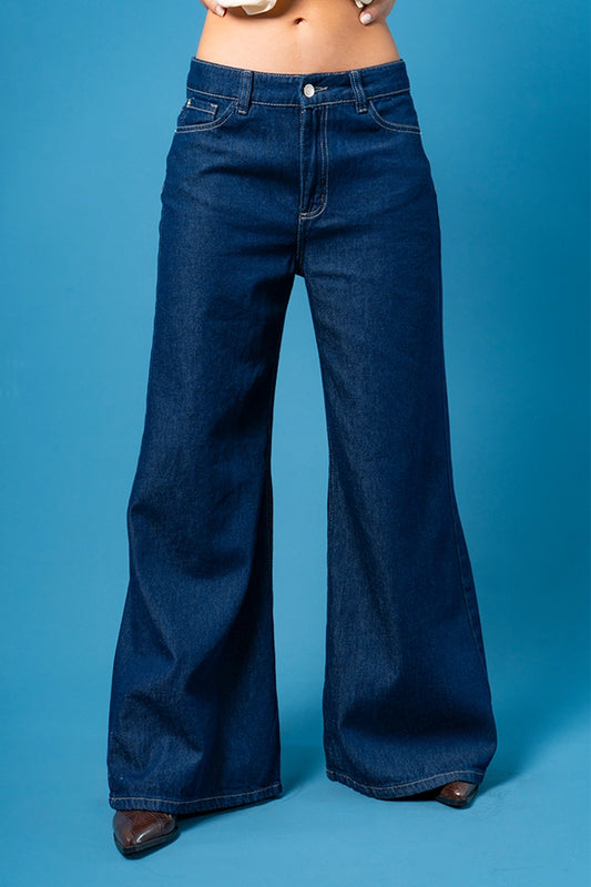 JEANS WIDE LEG G-M 7629