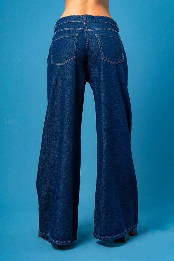JEANS WIDE LEG G-M 7629