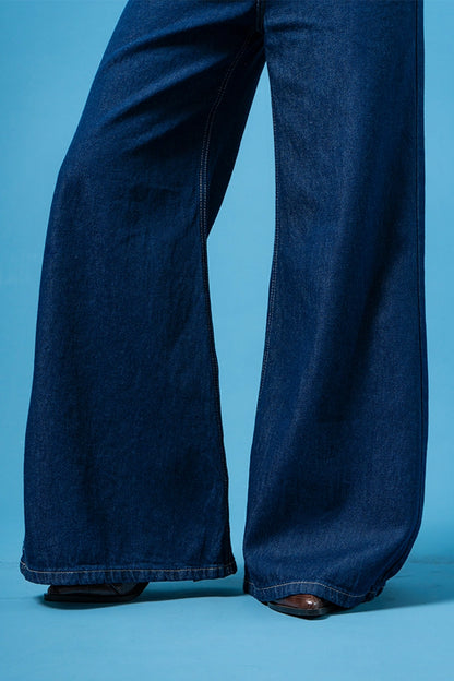 JEANS WIDE LEG G-M 7629
