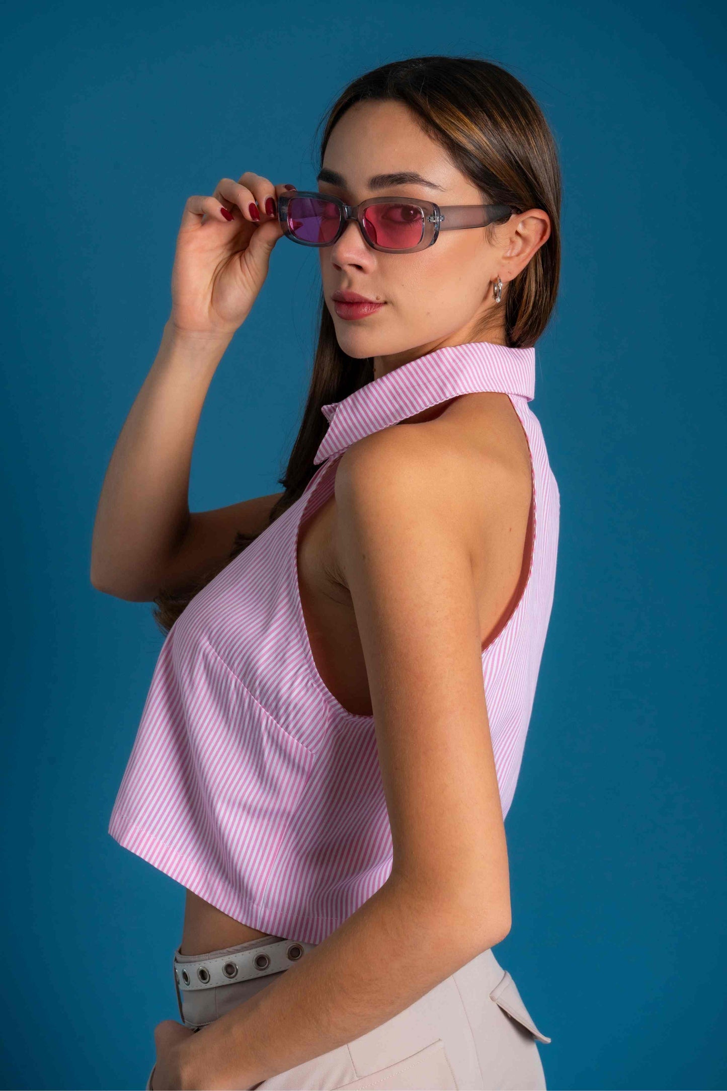 BH CAMISA HALTER 8096