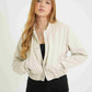 CHAQUETA BOMBER EFECTO GAMUZADO B-F 6856