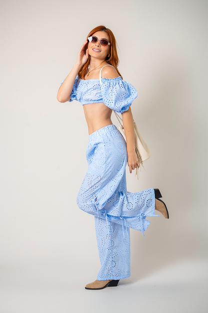 PANTALON BORDADO E-C 8231