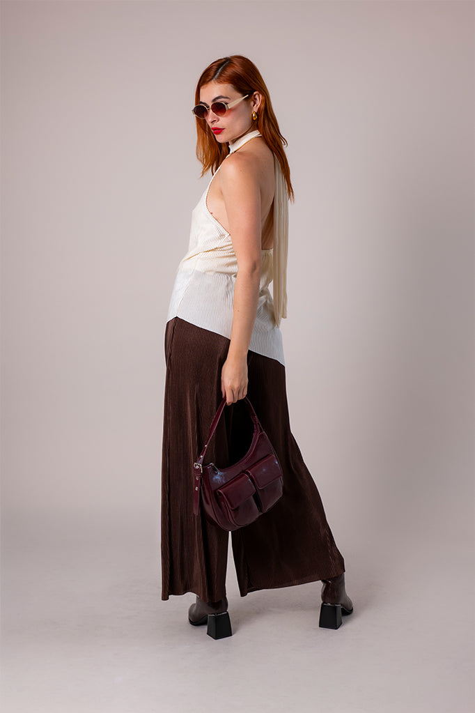 BH PANTALON CULOTTE PLISADO 8187