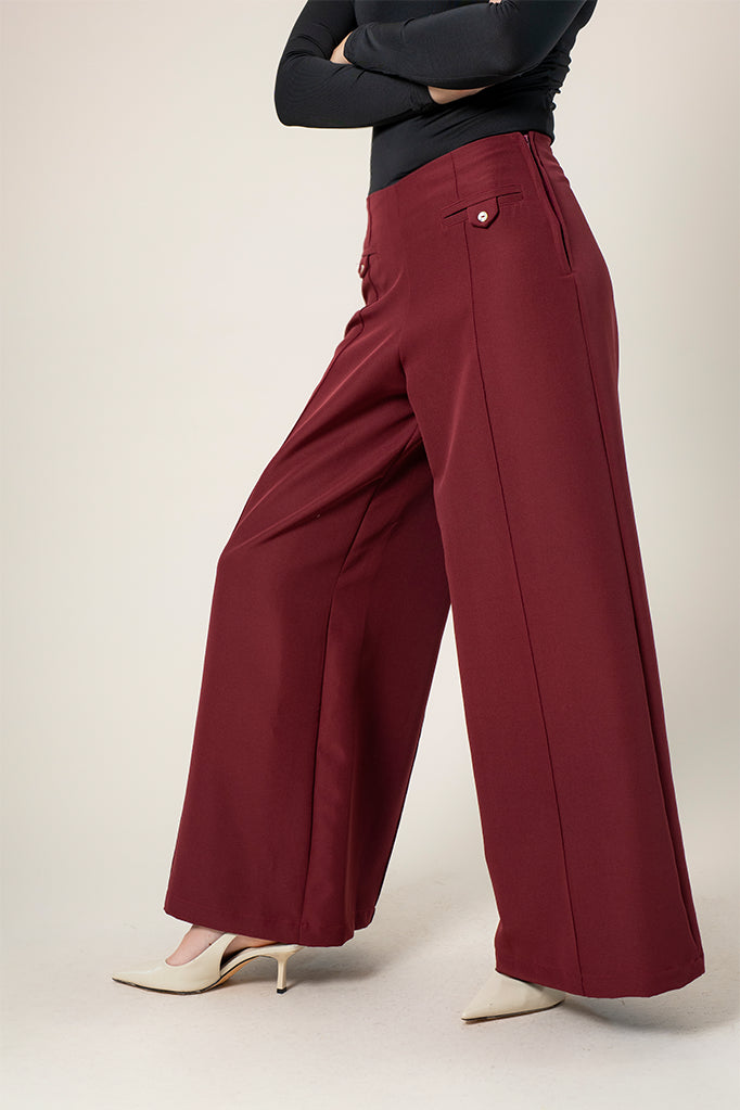 PANTALÓN PALAZZO VESTIR B-F 7647.