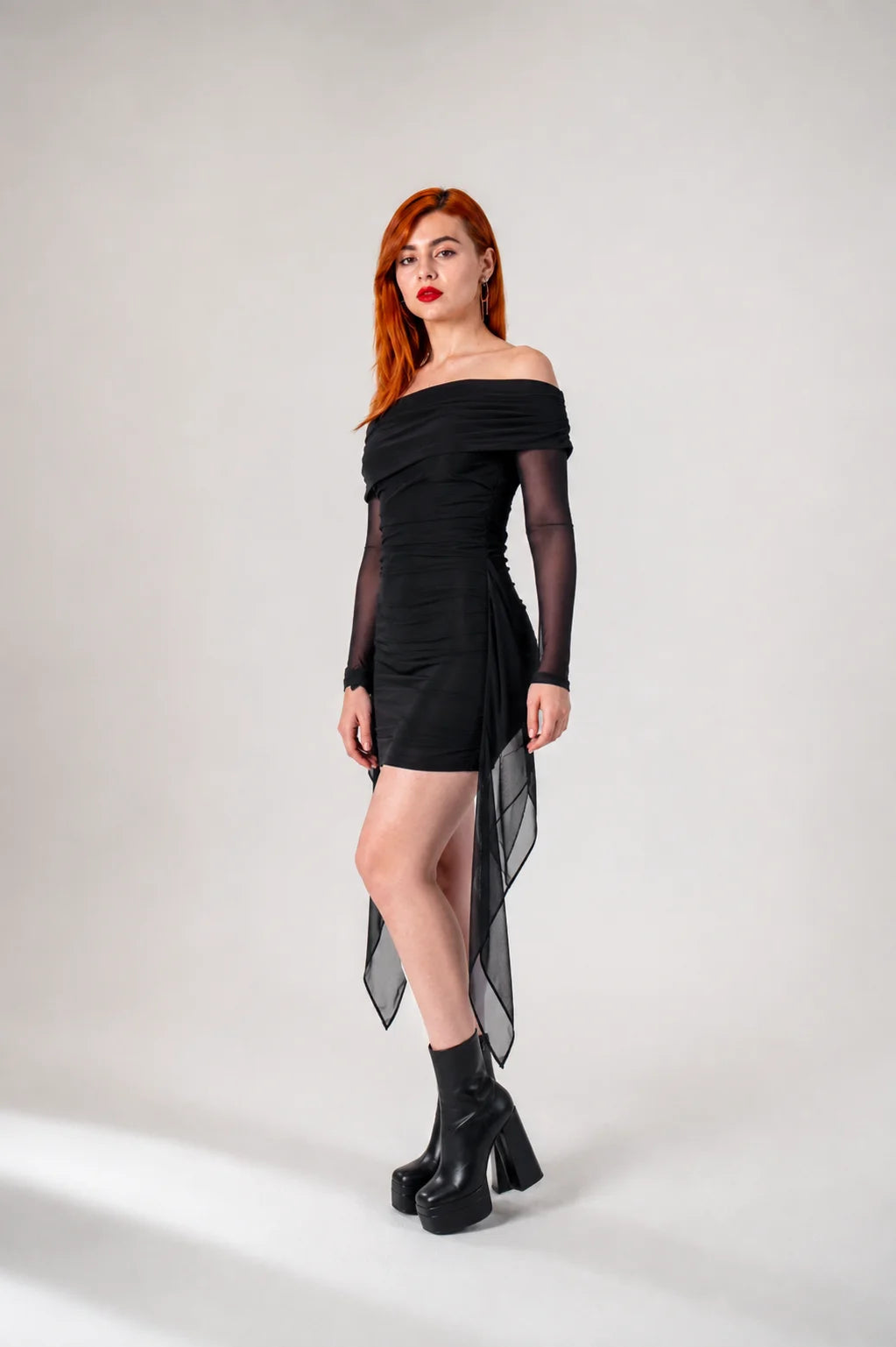 BH VESTIDO NUDO MESH 7260