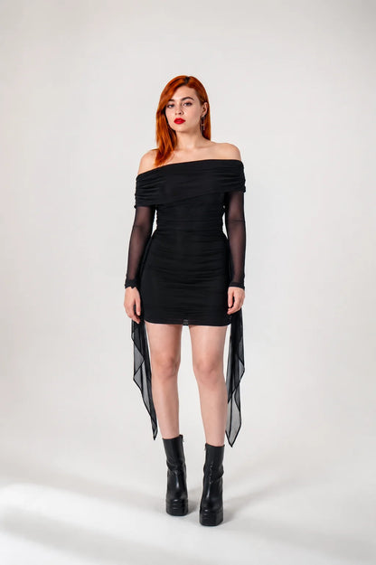 BH VESTIDO NUDO MESH 7260