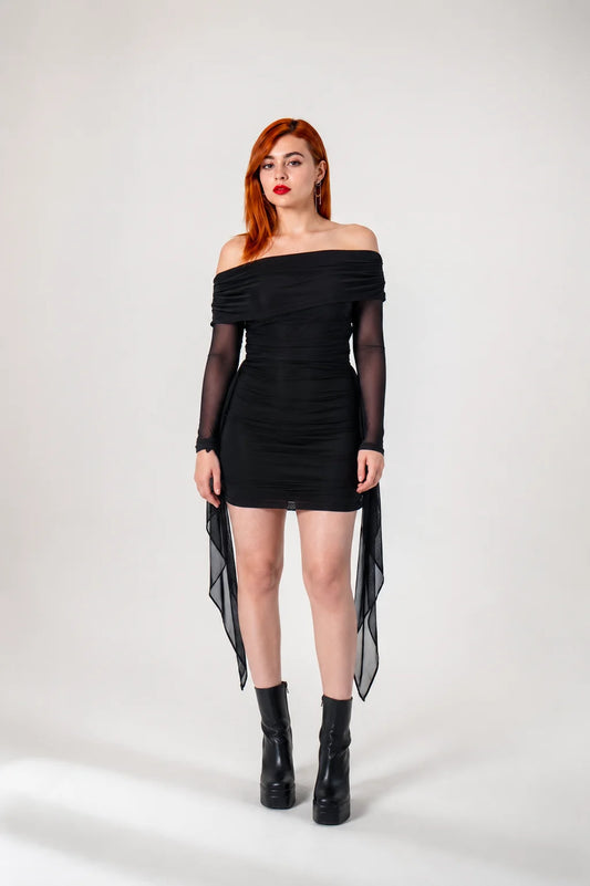 BH VESTIDO NUDO MESH 7260