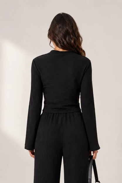 BLUSA ANUDADA G-M 9138