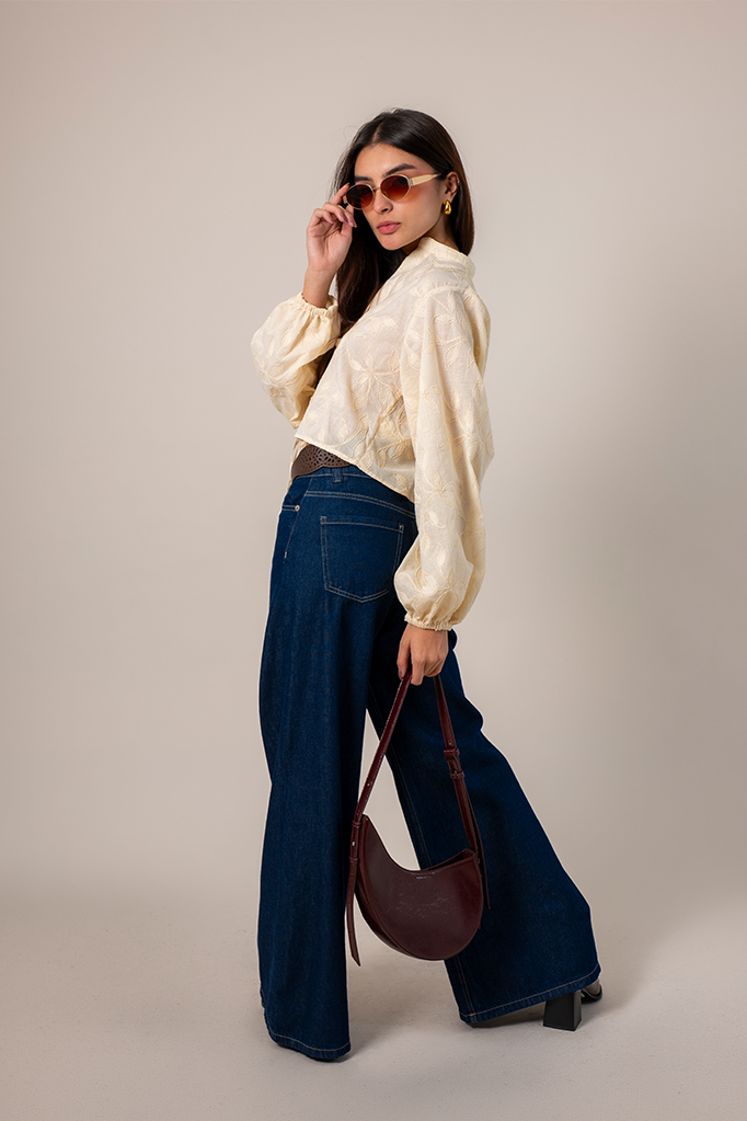BLUSA BORDADA B-C 8553.