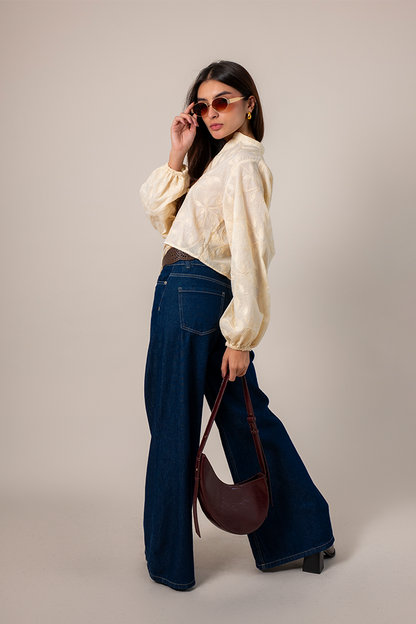 BLUSA BORDADA B-C 8553.