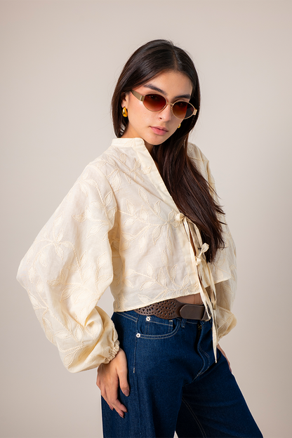 BLUSA BORDADA B-C 8553.