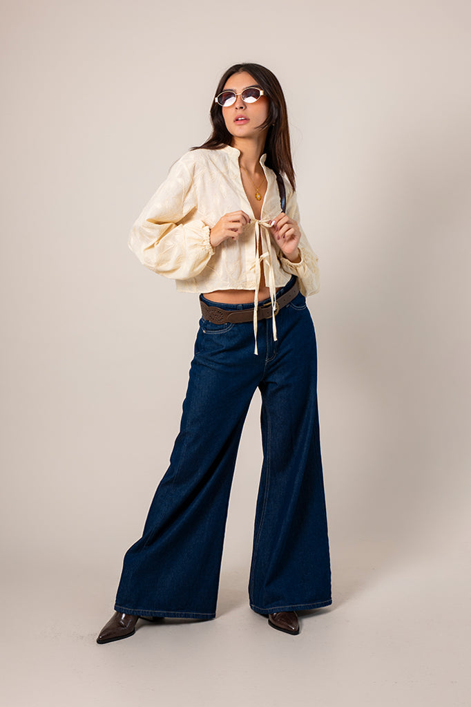 BLUSA BORDADA B-C 8553.