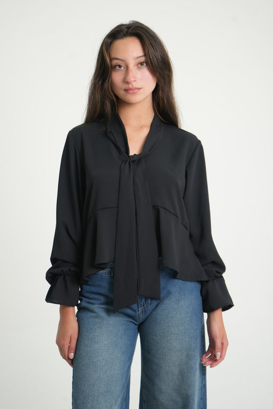 BLUSA FLUIDA LAZO 6687