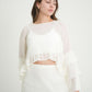 BLUSA FLUIDA MANGA LARGA 7592