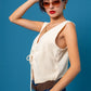 BLUSA FRUNCE ESCOTE EN V G-C 8070.