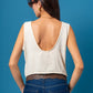 BLUSA FRUNCE ESCOTE EN V G-C 8070.
