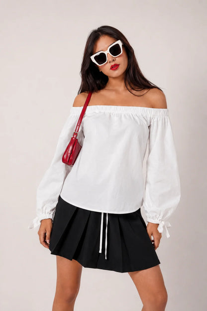 BLUSA HOMBROS DESCUBIERTOS B-M 9268