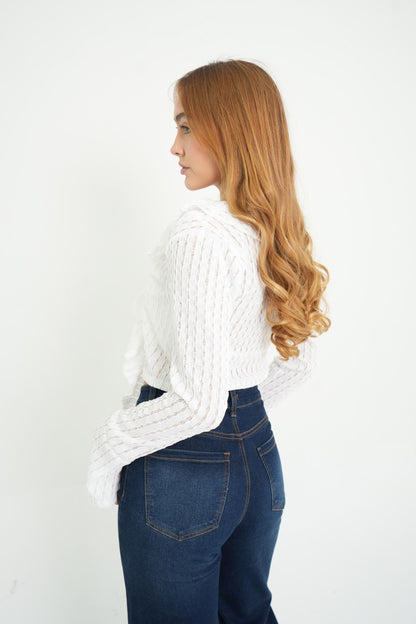 BLUSA MANGA LARGA 7527