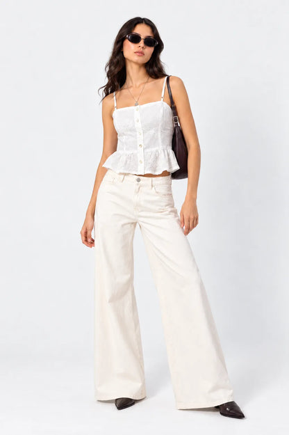 BLUSA PEPLUM BORDADA B-C 9255