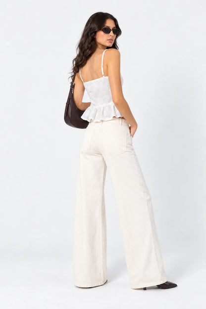 BLUSA PEPLUM BORDADA B-C 9255