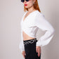 BLUSA PLISADA B-M 9083.