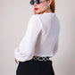 BLUSA PLISADA B-M 9083.