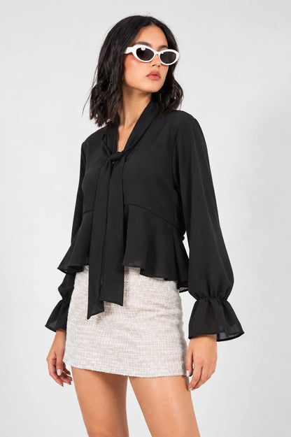 BLUSA FLUIDA LAZO 6687