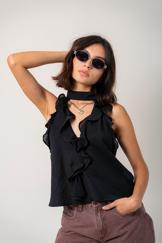 BLUSA HALTER G-M 9872
