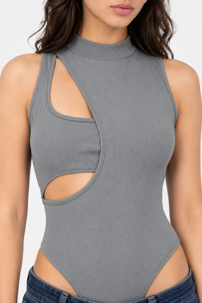 BODY CUELLO ALTO ASIMETRICO 6691