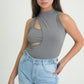 BODY CUELLO ALTO ASIMETRICO 6691
