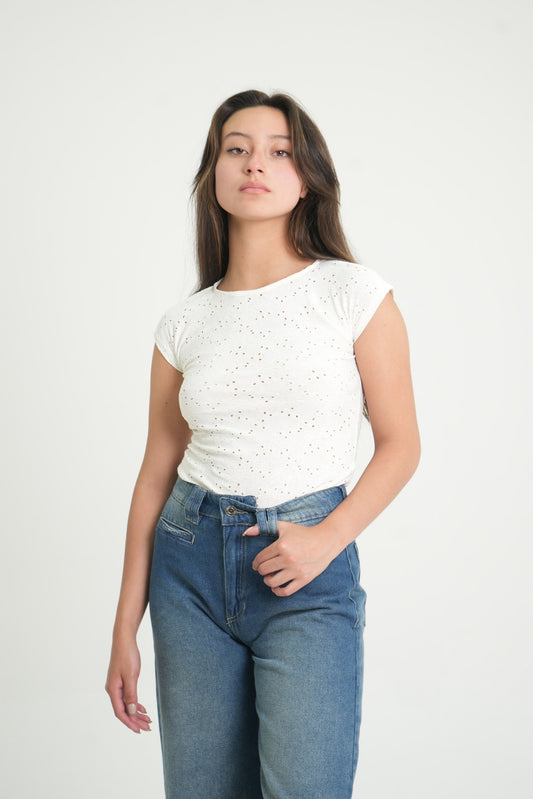 BODY MANGA CORTA 7144