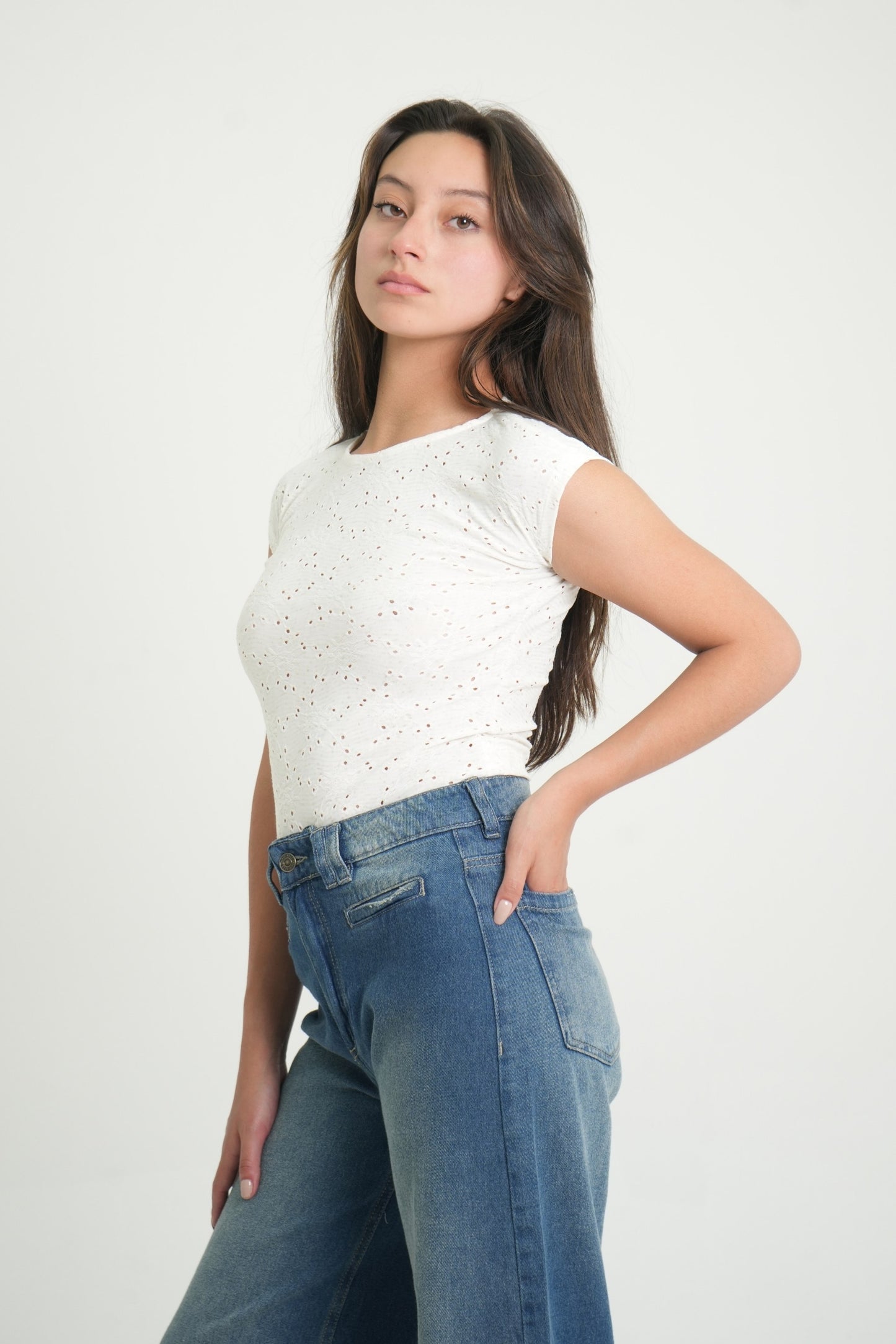 BODY MANGA CORTA 7144