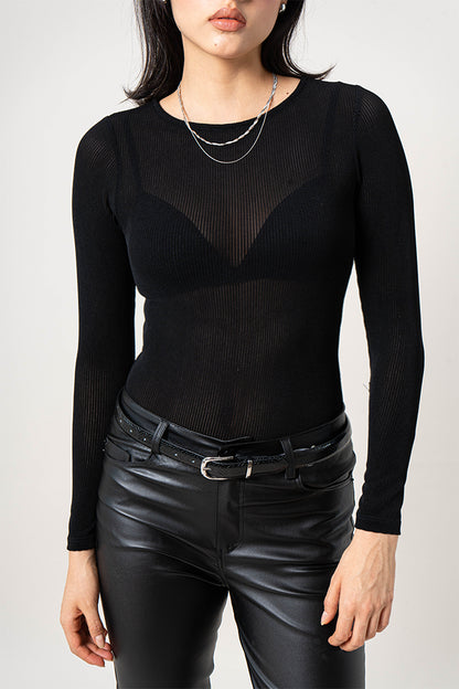 BODY MANGA LARGA B-F 9904.