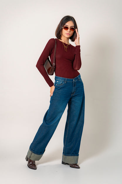 BODY MANGA LARGA B-F 9904.