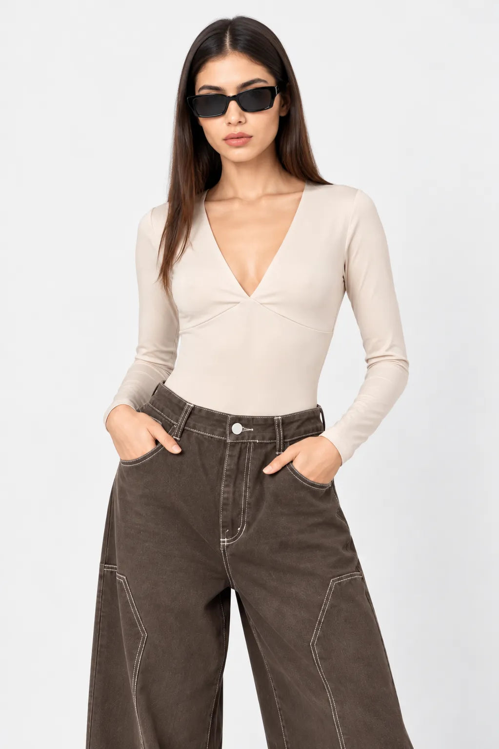 BODY MANGA LARGA G-F 9456