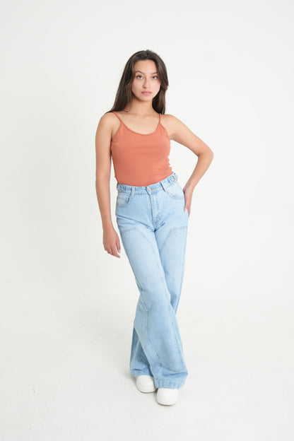 BODY RIB AJUSTADO TIRANTES 7135