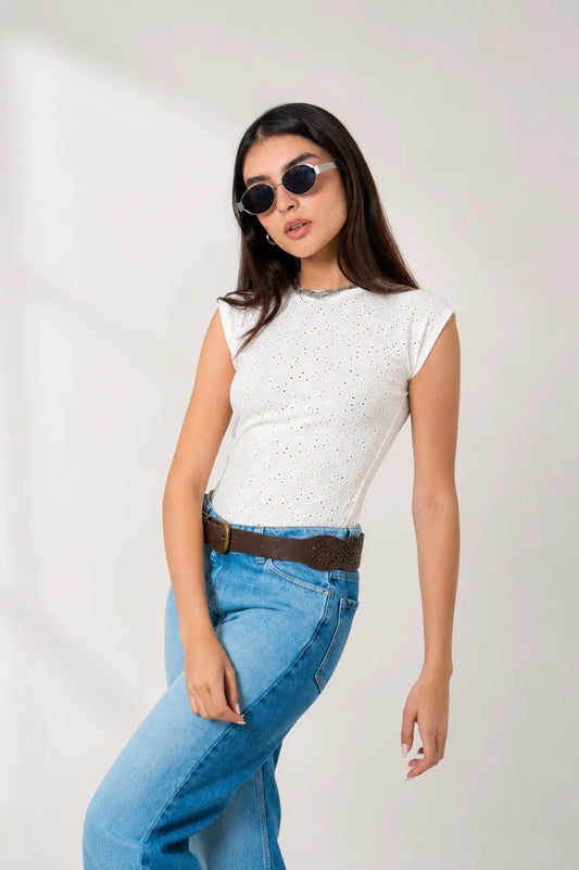 BODY MANGA CORTA 7144