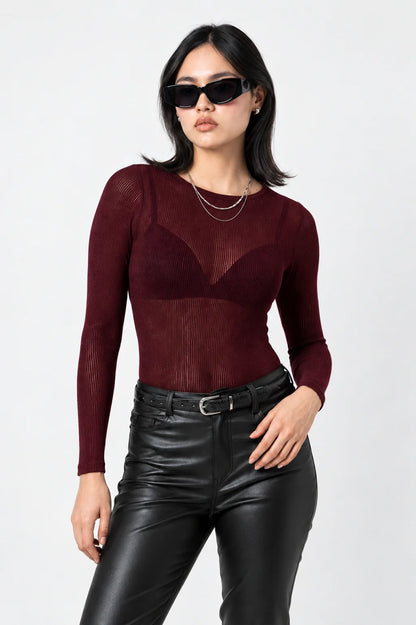 BODY MANGA LARGA B-F 9904