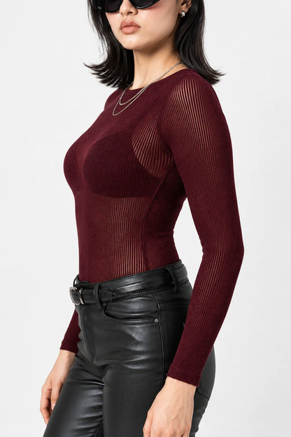 BODY MANGA LARGA B-F 9904