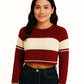 BUZO CROP TEJIDO 6809