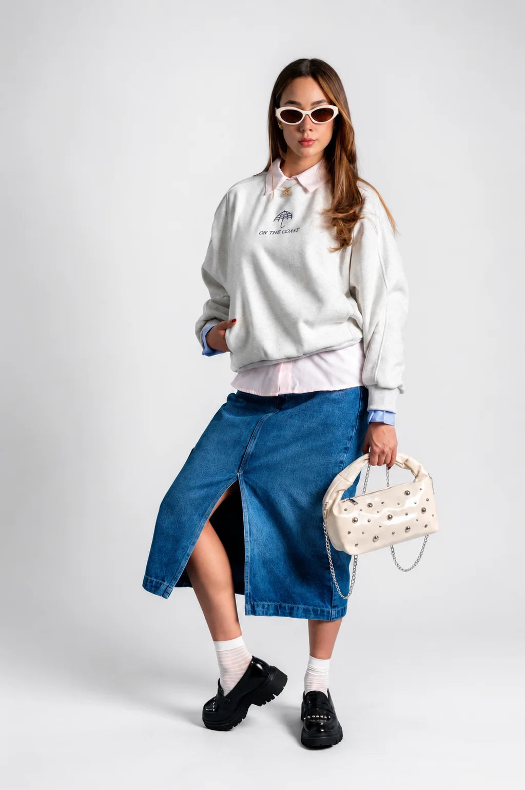BUZO CUELLO REDONDO OVERSIZE 8037