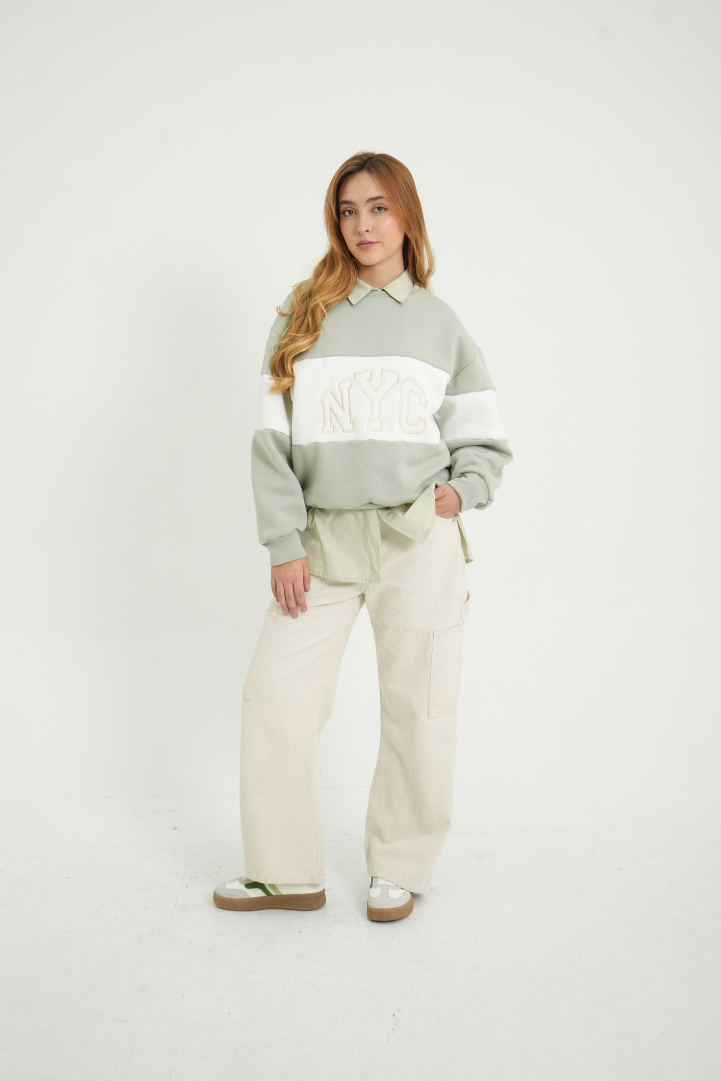 BUZO OVERSIZE CUELLO REDONDO 7226
