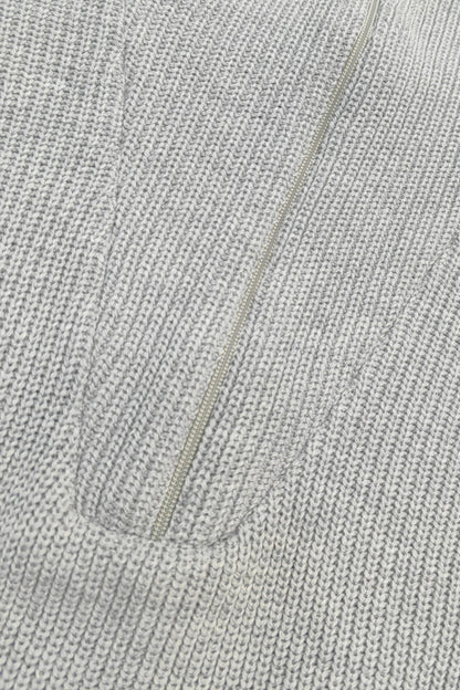 BUZO TEJIDO CUELLO ALTO CREMALLERA 6730