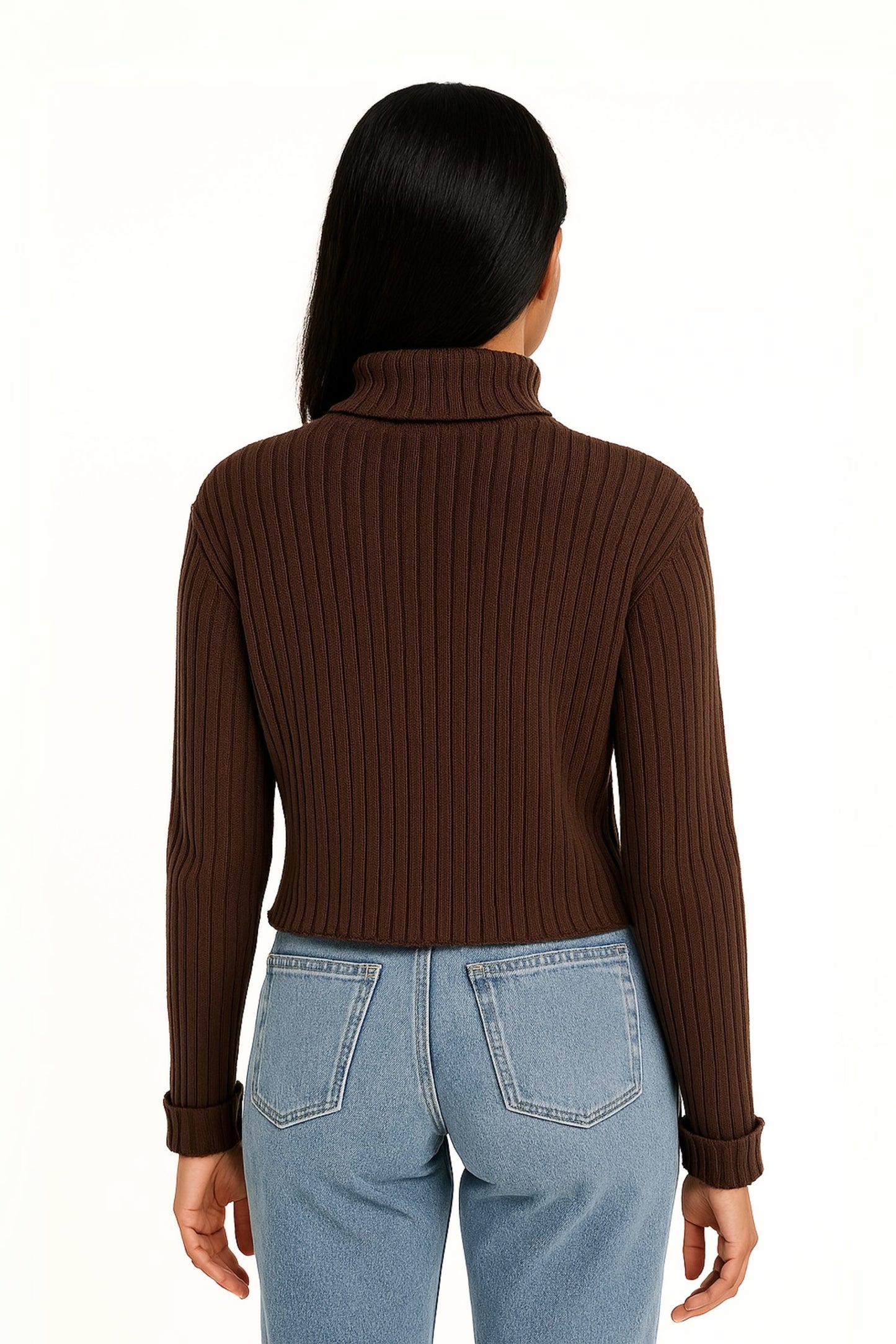 BUZO TEJIDO CUELLO MOCK 7290