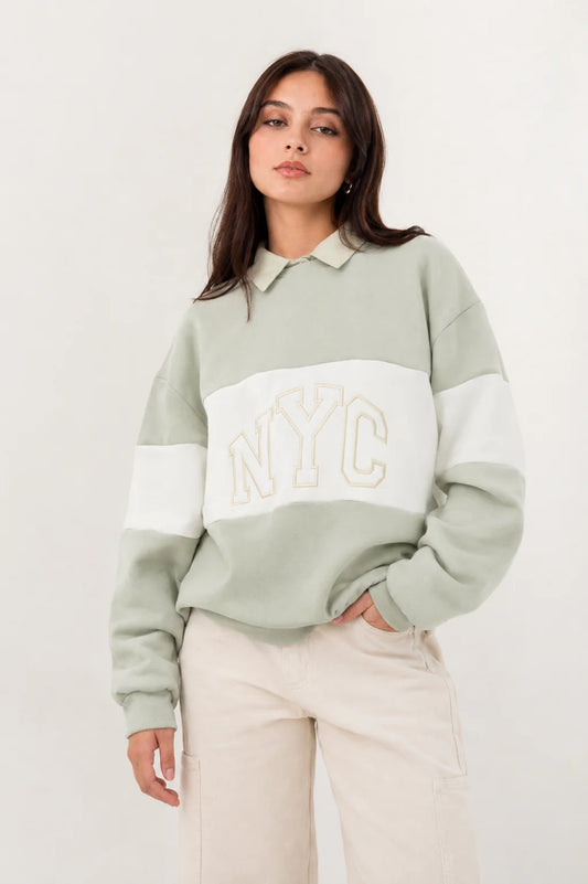 BUZO OVERSIZE CUELLO REDONDO 7226