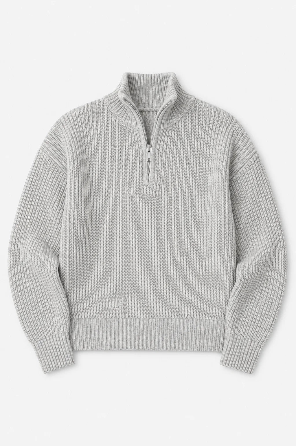 BUZO TEJIDO CUELLO ALTO CREMALLERA 6730